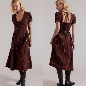Free People Maisie Midi Dress